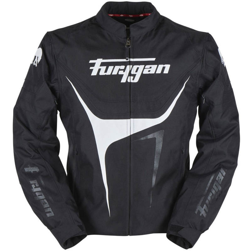 Furygan Blouson Oggy noir/blanc
