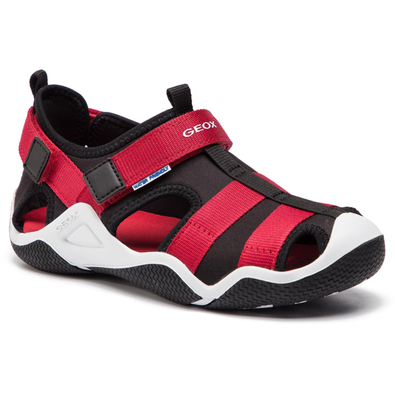 Geox JR Wader (J9230) black/red