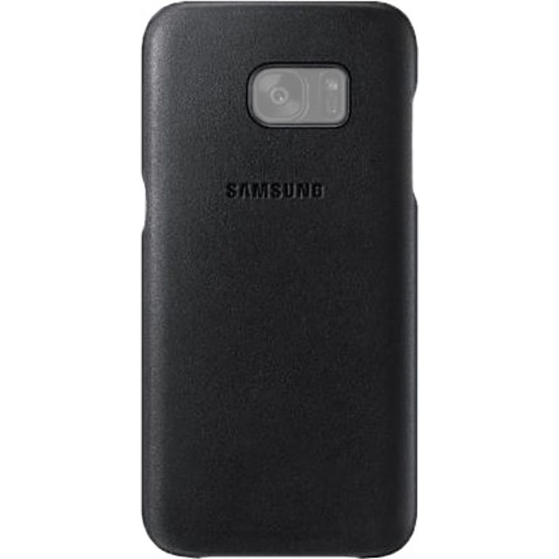 Samsung Coque en cuir (Galaxy S7 Edge) noir