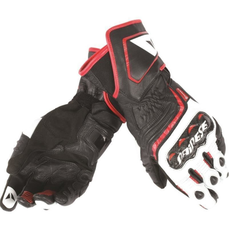 Dainese Gants Carbon D1 noir/blanc/rouge