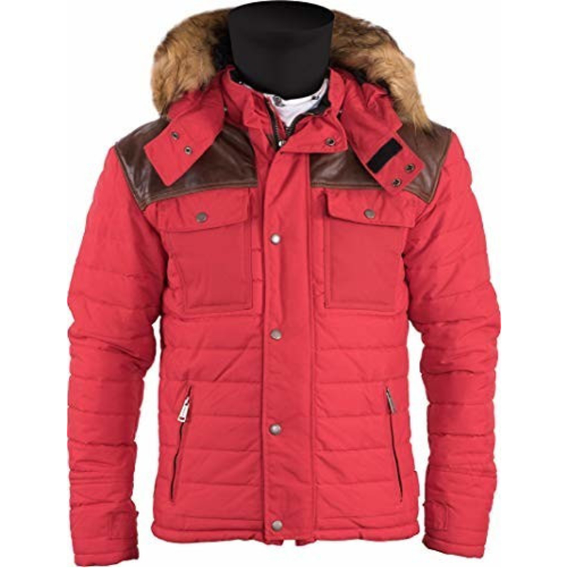 Helston's Veste Stuff rouge