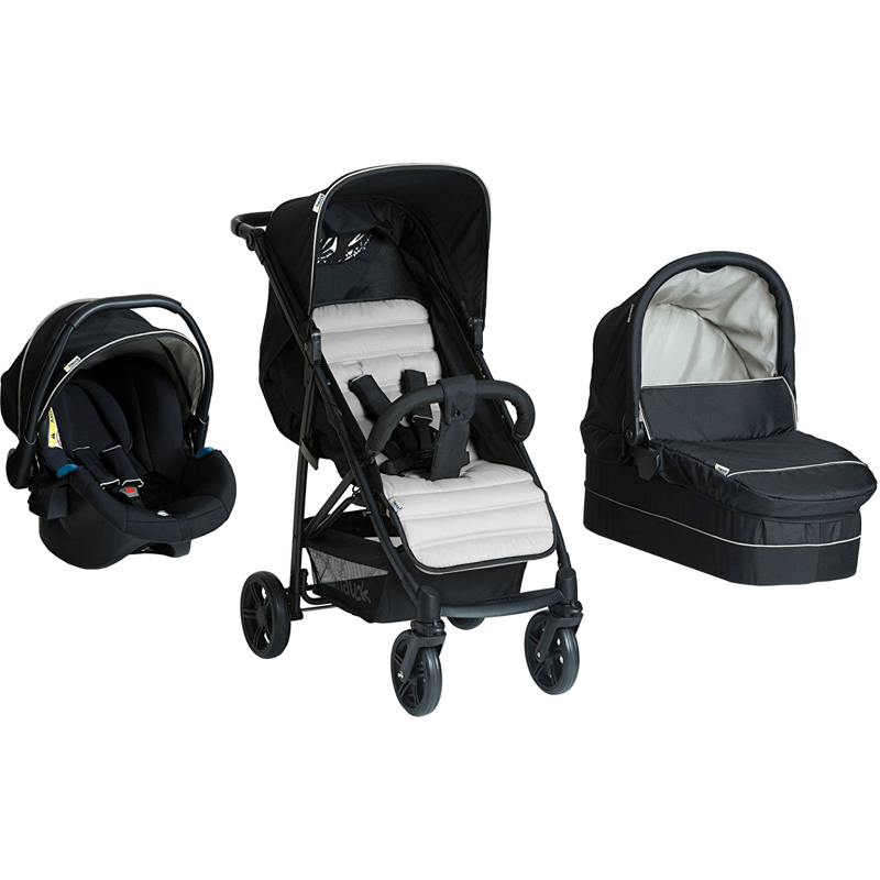 Hauck Rapid 4 Plus Trio Set Caviar/Silver (2017)