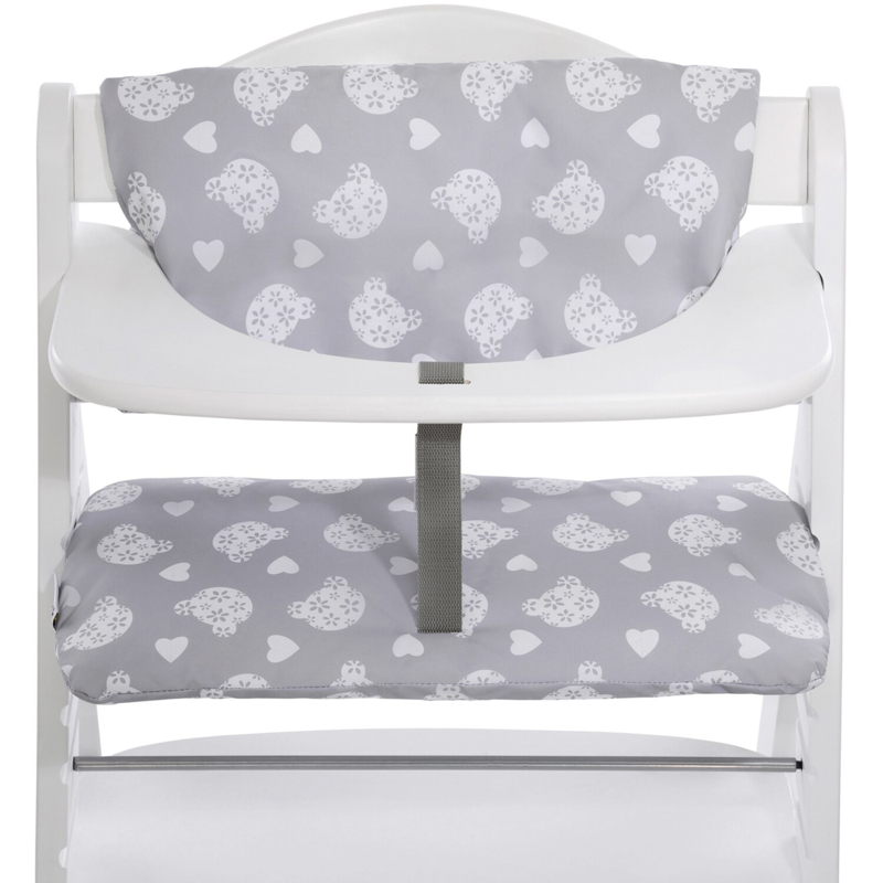 Hauck Highchairpad Deluxe Teddy Grey