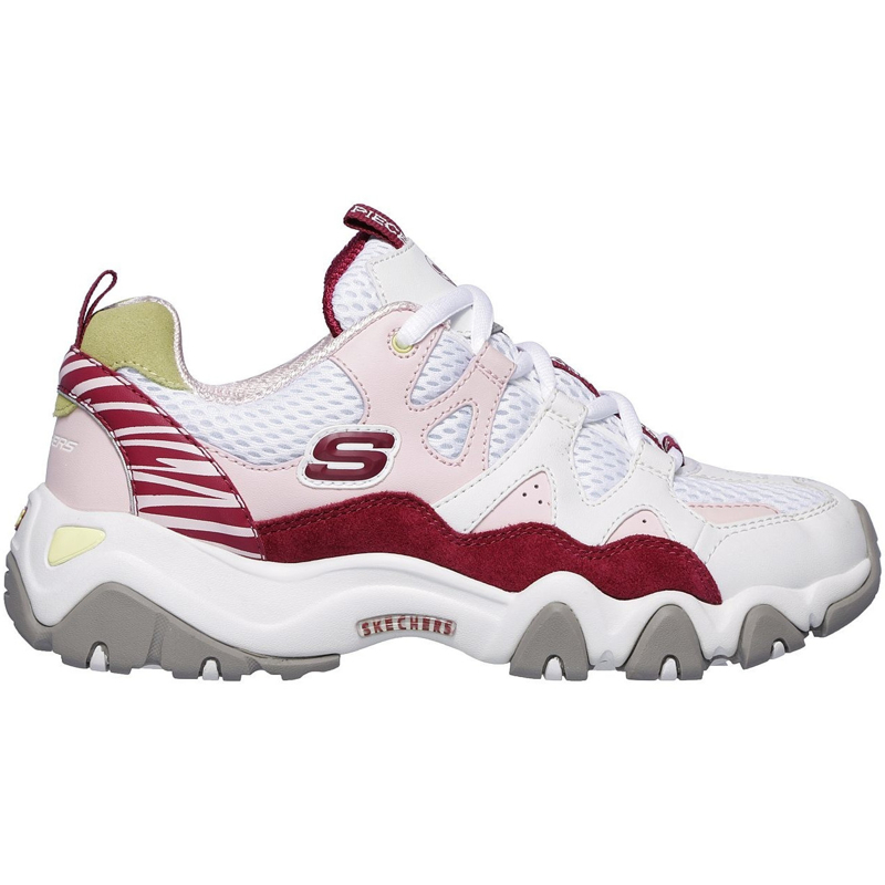 Skechers D'Lites - One Piece white/pink