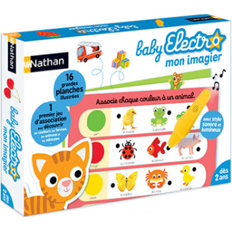Nathan Baby Electro Mon Imagier