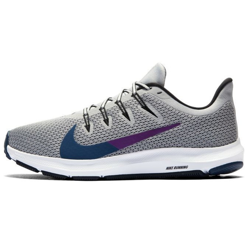Nike Quest 2 Women light smoke grey/black/vivid purple/valerian blue
