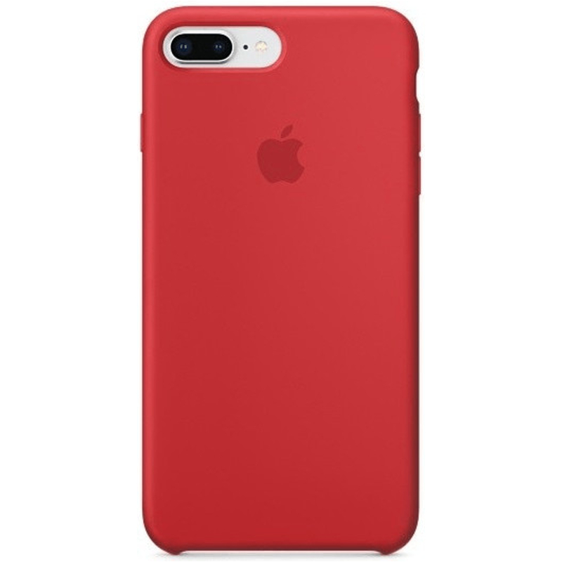 Apple Coque silicone (iPhone 7 Plus/8 Plus) rouge