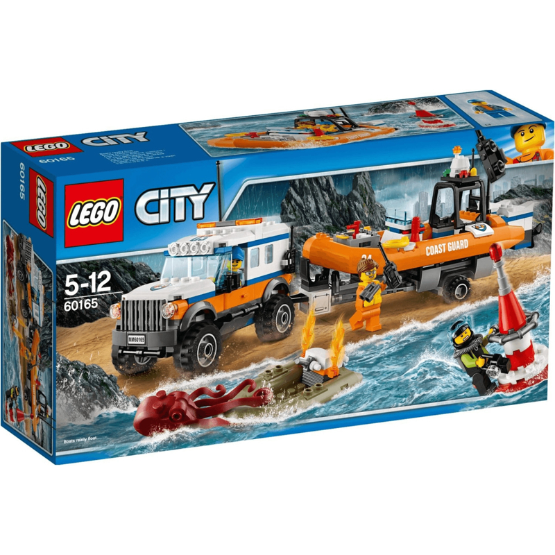 LEGO City - L'unité d'intervention en 4x4 (60165)