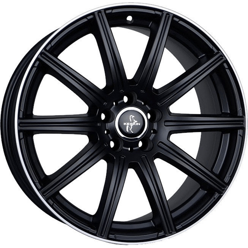 Keskin KT16 Dynamic (8x18) matt black lip polished