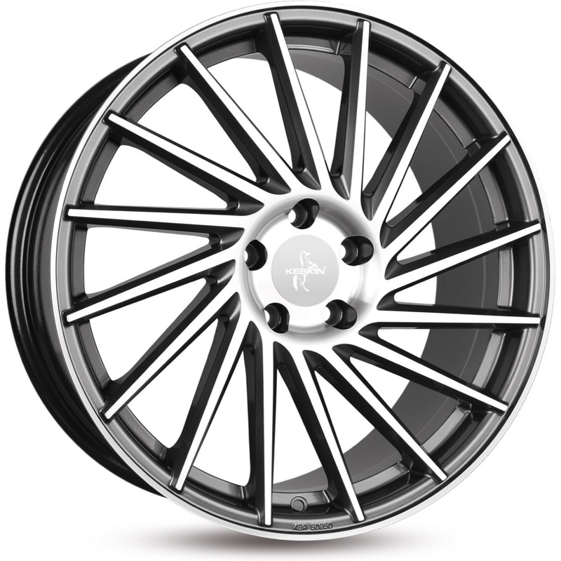 Keskin KT17 Hurricane (8,5x19) palladium front polish