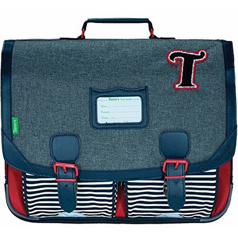 Tann's Cartable Teddy chiné 41 cm