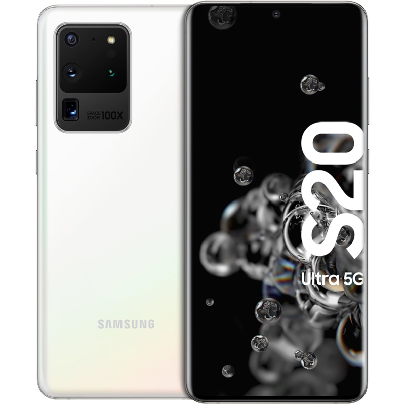Samsung Galaxy S20 Ultra 5G 128 Go blanc