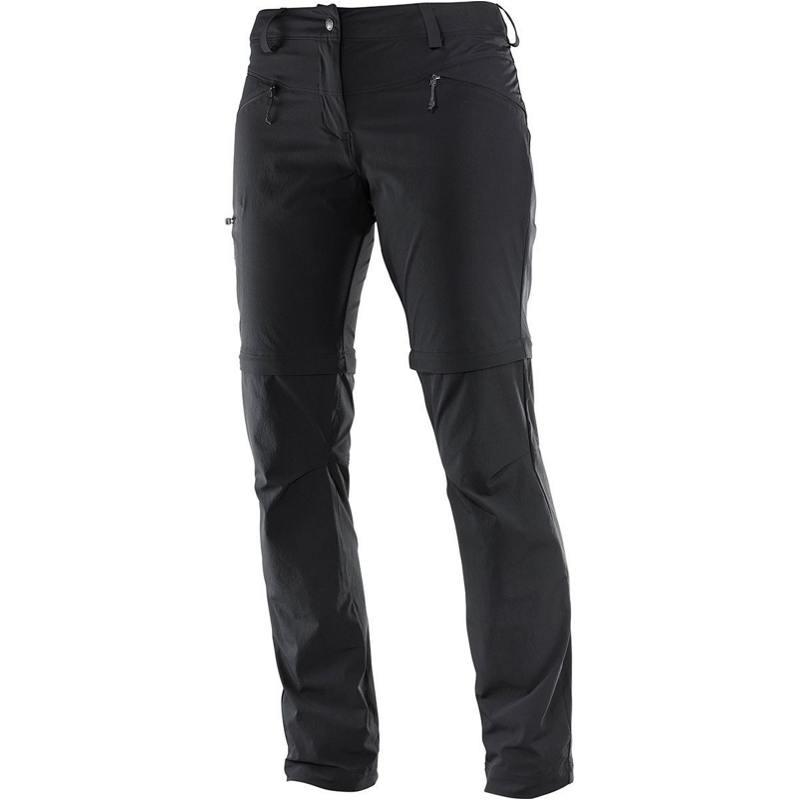 Salomon Wayfarer Zip Pant Women black (L39298000)