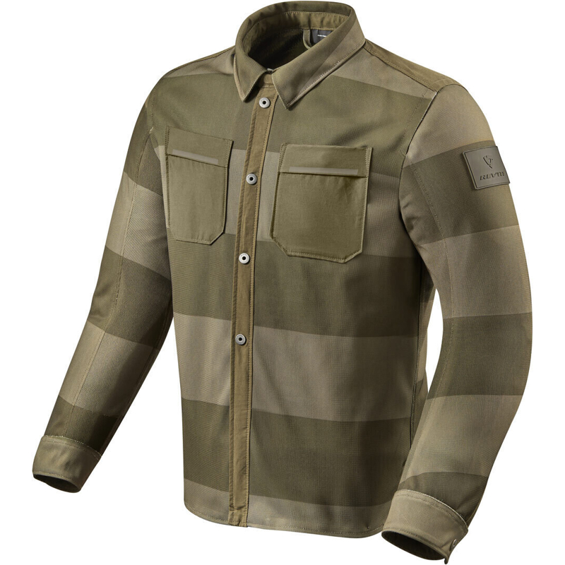 REV'IT! Surchemise Tracer Air vert