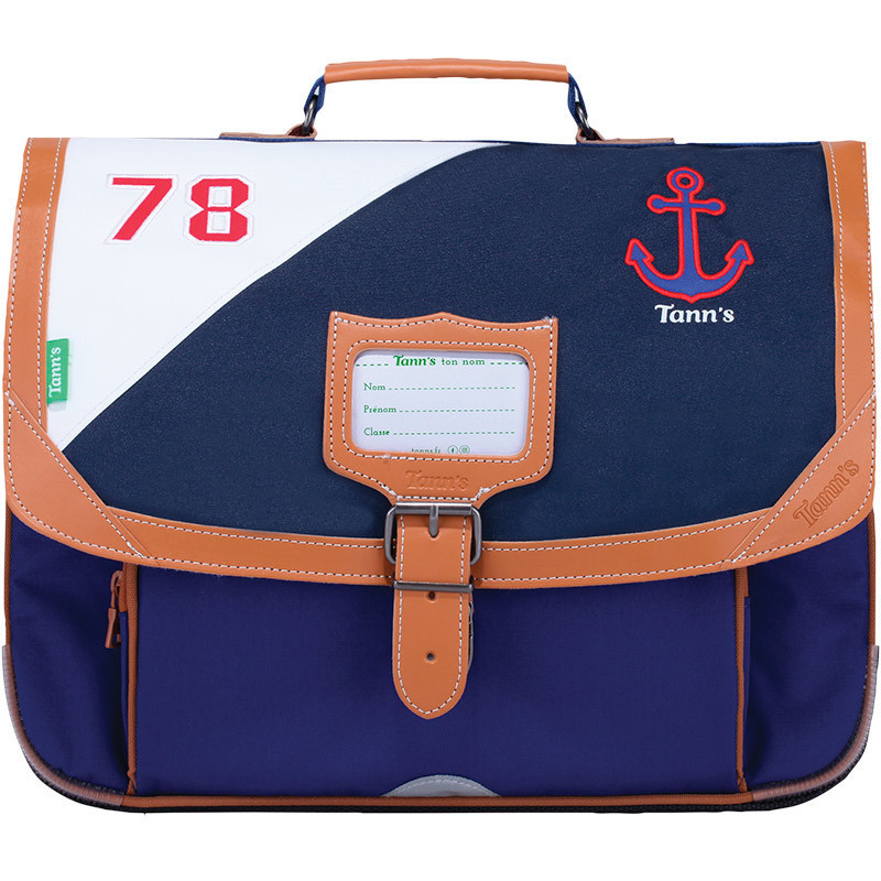 Tann's Cartable Marin bleu 38 cm