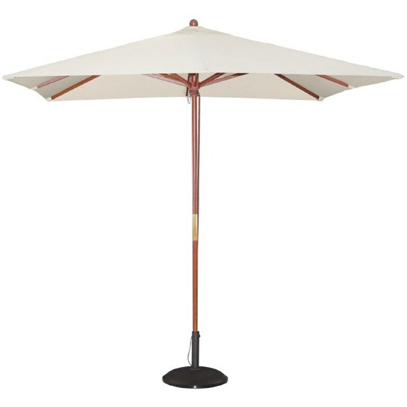 Bolero Double Pulley Parasol Cream 2.73x2.5m