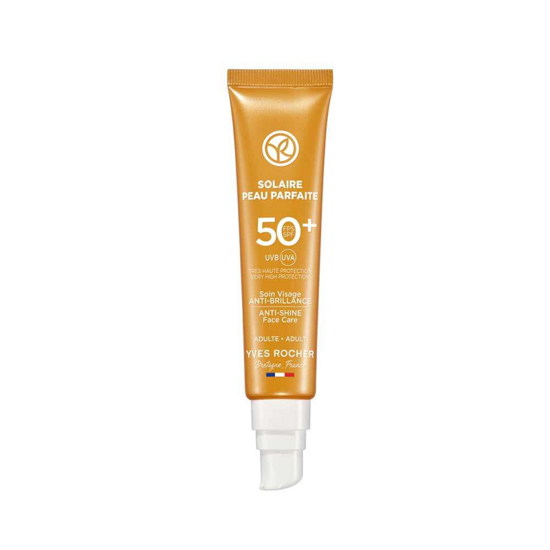 SPF 50+ kasvoille ja kiiltoa hillitsevä vaikutus, 40 ml