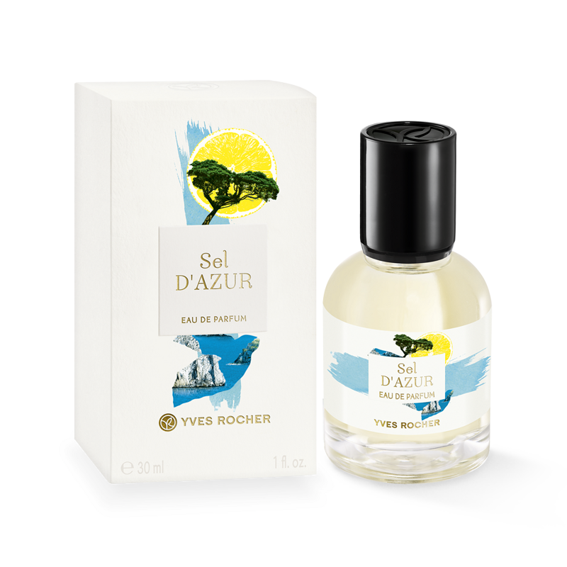 Eau de Parfum - Sel d&apos;Azur, sitrus, punasetri, vetiveria, 30 ml