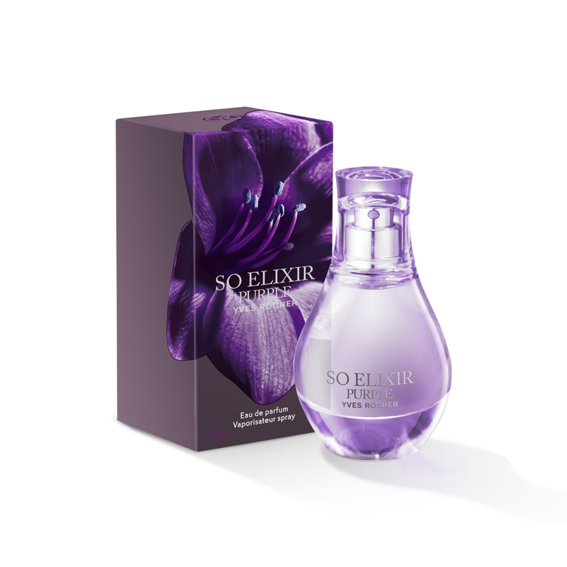Eau de Parfum - So Elixir Purple Yves Rocher, yöhyasintti, 30 ml