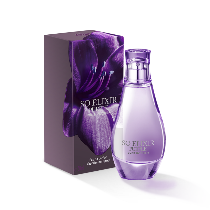 Eau de Parfum - So Elixir Purple Yves Rocher, yöhyasintti, 50 ml