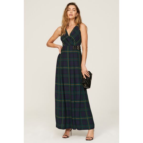 Lauren Ralph Lauren Flaihy Gown Blue-green-print