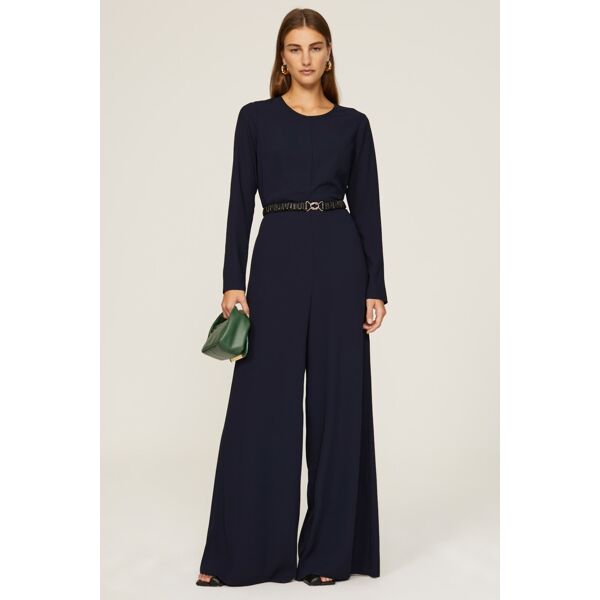 Adam Lippes Collective Navy Blue Jumpsuit blue