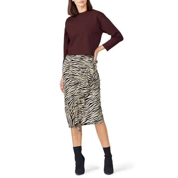 A.l.c. Metz Skirt print-black