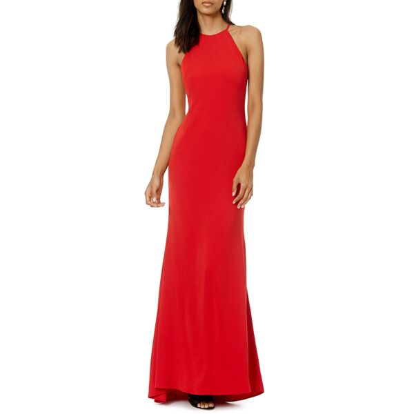 Badgley Mischka Slow Burn Gown Red