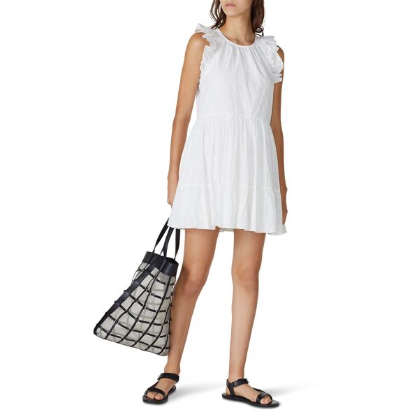 The Kooples White Ruffle Dress white
