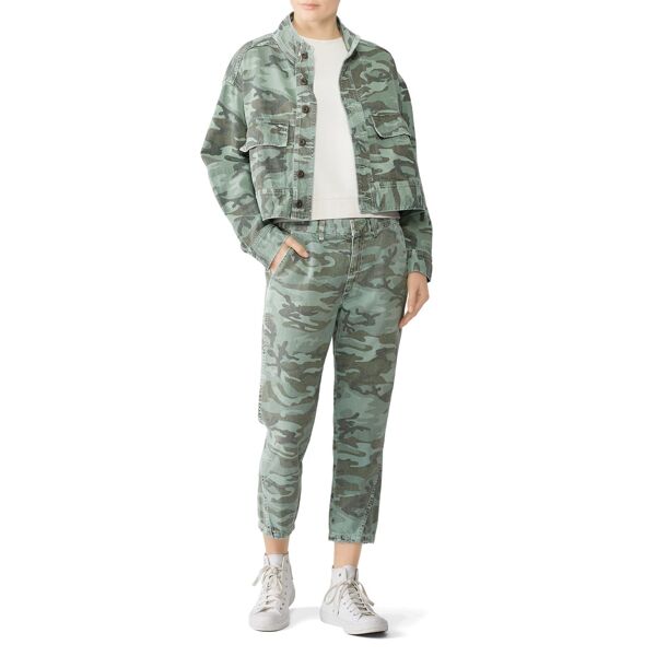 AMO Camo Army Patch Jacket green-print