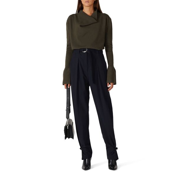 3.1 Phillip Lim Green Cowl Neck Top Green