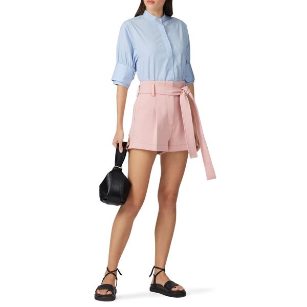3.1 Phillip Lim Cupcake Button Up Top blue