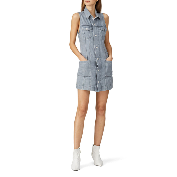 Helmut Lang Denim Femme Dress grey 