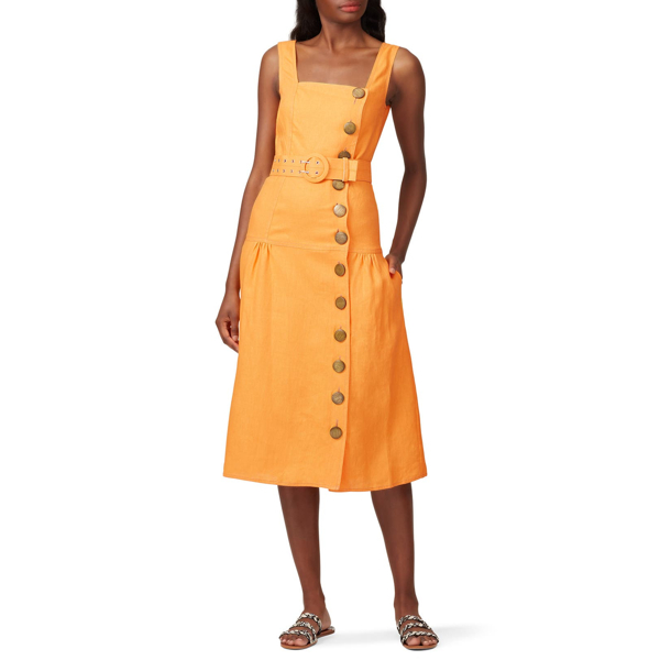 Nicholas orange dress Clearance