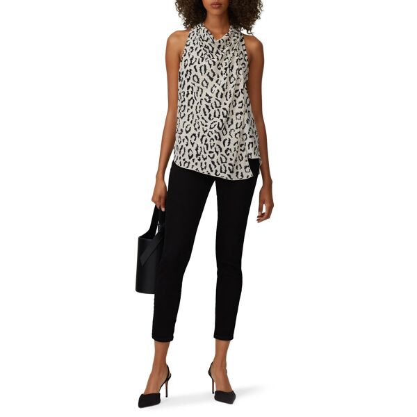 A.l.c. Leopard Ella Top cream-print