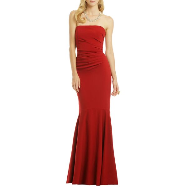 Badgley Mischka Beauty in a Bottle Gown Red