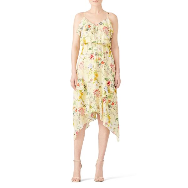 Parker Floral Vanna Dress yellow-print