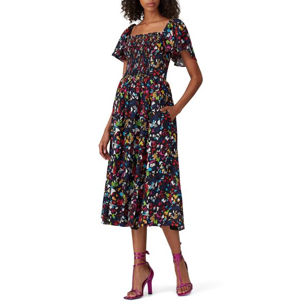 Tanya Taylor Glenda Dress Black-print