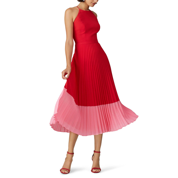 Aidan mattox red dress Clearance