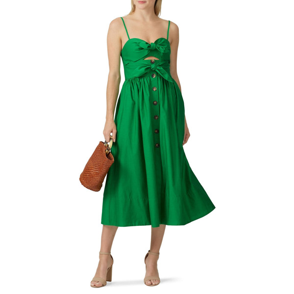 kate spade green dress