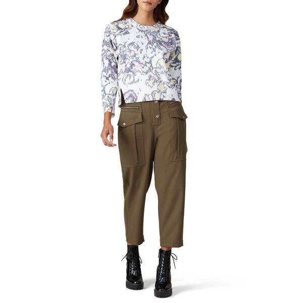 3.1 Phillip Lim Wool Snap Cargo Pants green