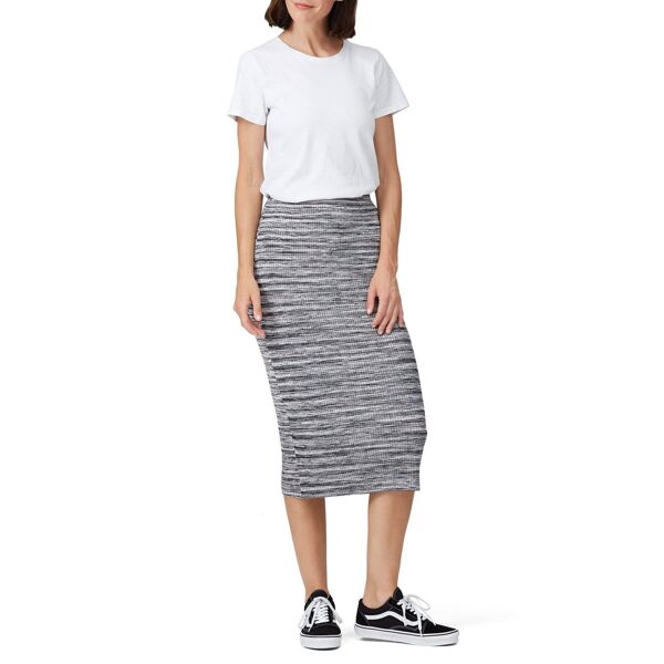 525 America Multi Print Knit Skirt grey-print