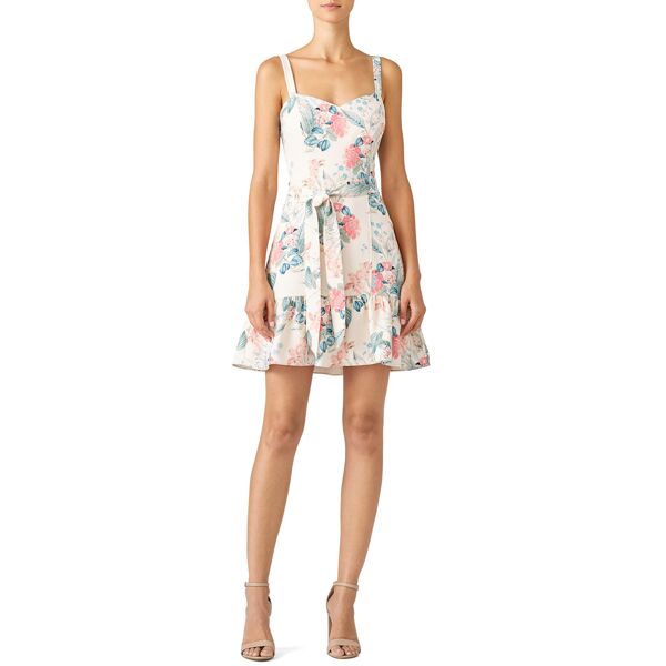 Parker Floral Yuna Dress cream-print
