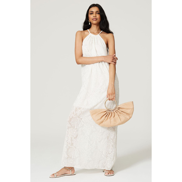 trina turk white lace dress