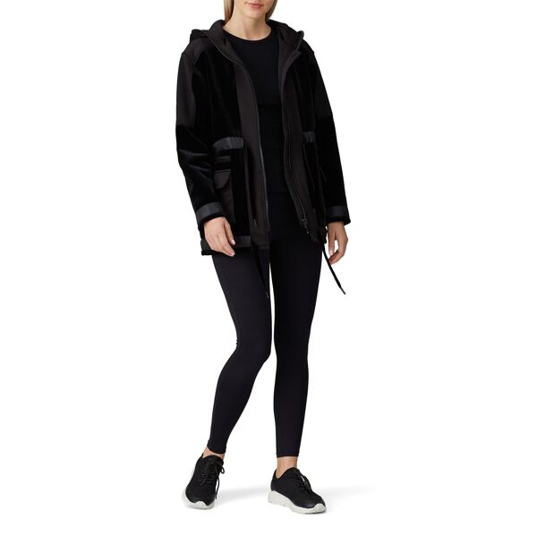 Alala Black Velvet Bomber black