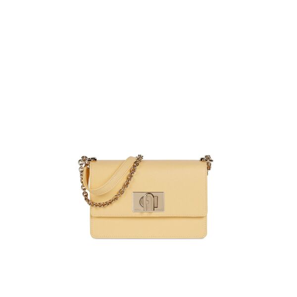Furla Crema 1927 Mini Crossbody yellow