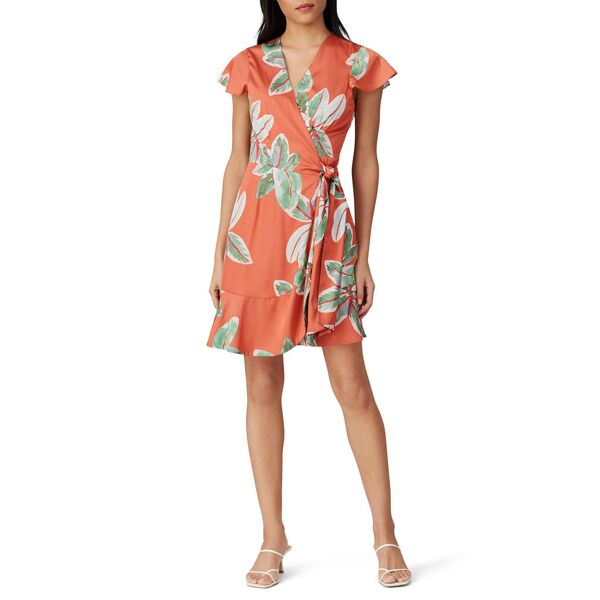 Hutch Britton Dress orange-print