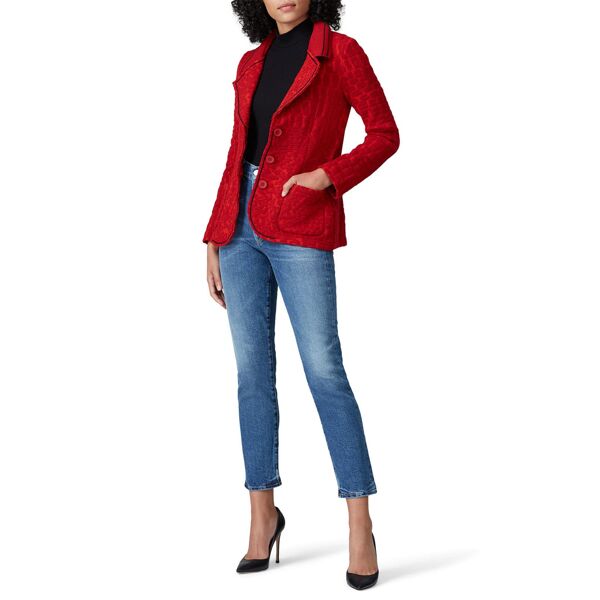 Aldomartins Red Textured Blazer red