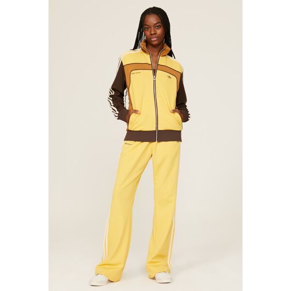 adidas by Wales Bonner Yellow Track Jacket yellow-brown-print