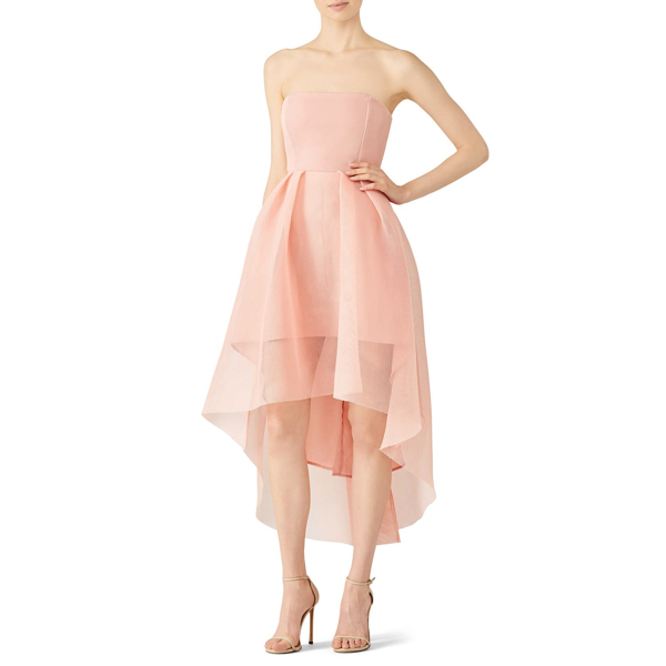 elliatt black popover gown